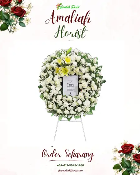 Krans Bunga Duka Tatura Utara